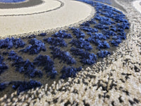 5x8 Star Area Rug - NAVY