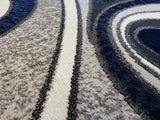 5x8 Star Area Rug - NAVY