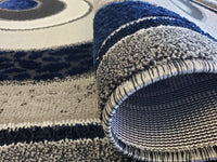5x8 Star Area Rug - NAVY