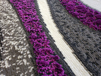 5x8 Star Area Rug - PURPLE