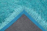 Manhattan Shag Rug Collection - TURQUOISE