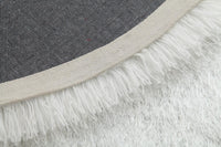 Manhattan Shag Rug Collection - WHITE