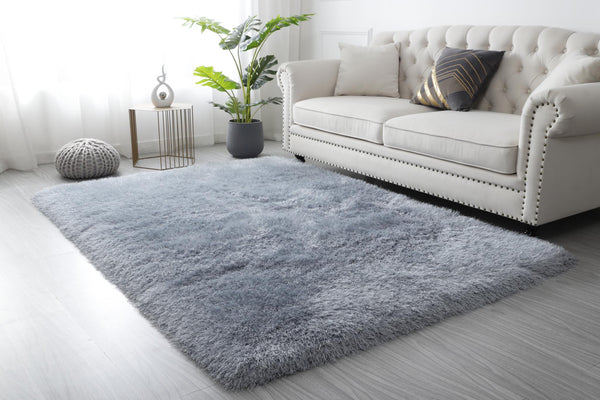 Manhattan Shag Rug Collection - GREY