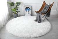 Manhattan Shag Rug Collection - WHITE