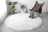 Manhattan Shag Rug Collection - WHITE