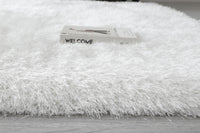Manhattan Shag Rug Collection - WHITE