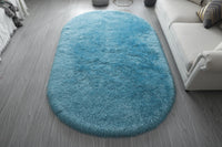 Manhattan Shag Rug Collection - TURQUOISE