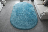 Manhattan Shag Rug Collection - TURQUOISE