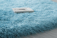Manhattan Shag Rug Collection - TURQUOISE
