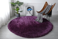 Manhattan Shag Rug Collection - PURPLE